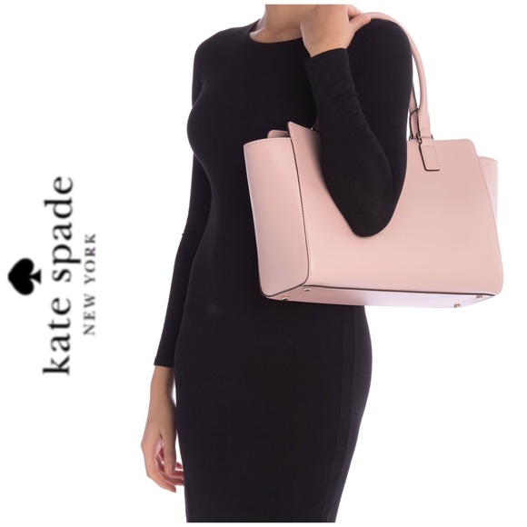 kate spade Handbags - NWT Kate Spade genuine leather satchel tote pink
